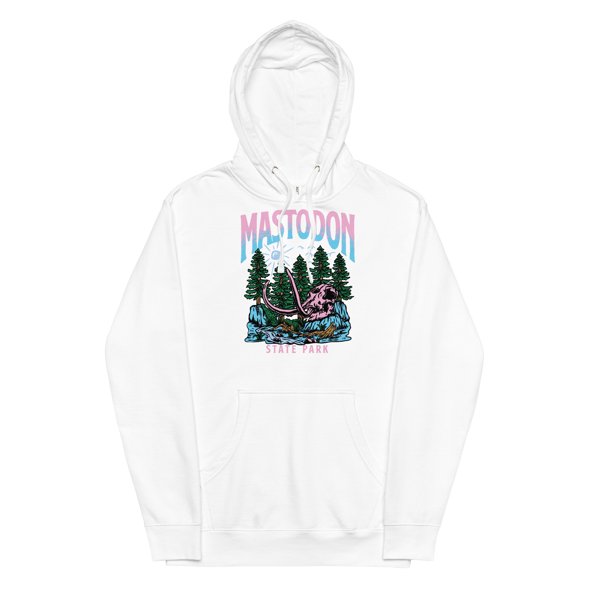 Mastodon State Park Black Hoodie
