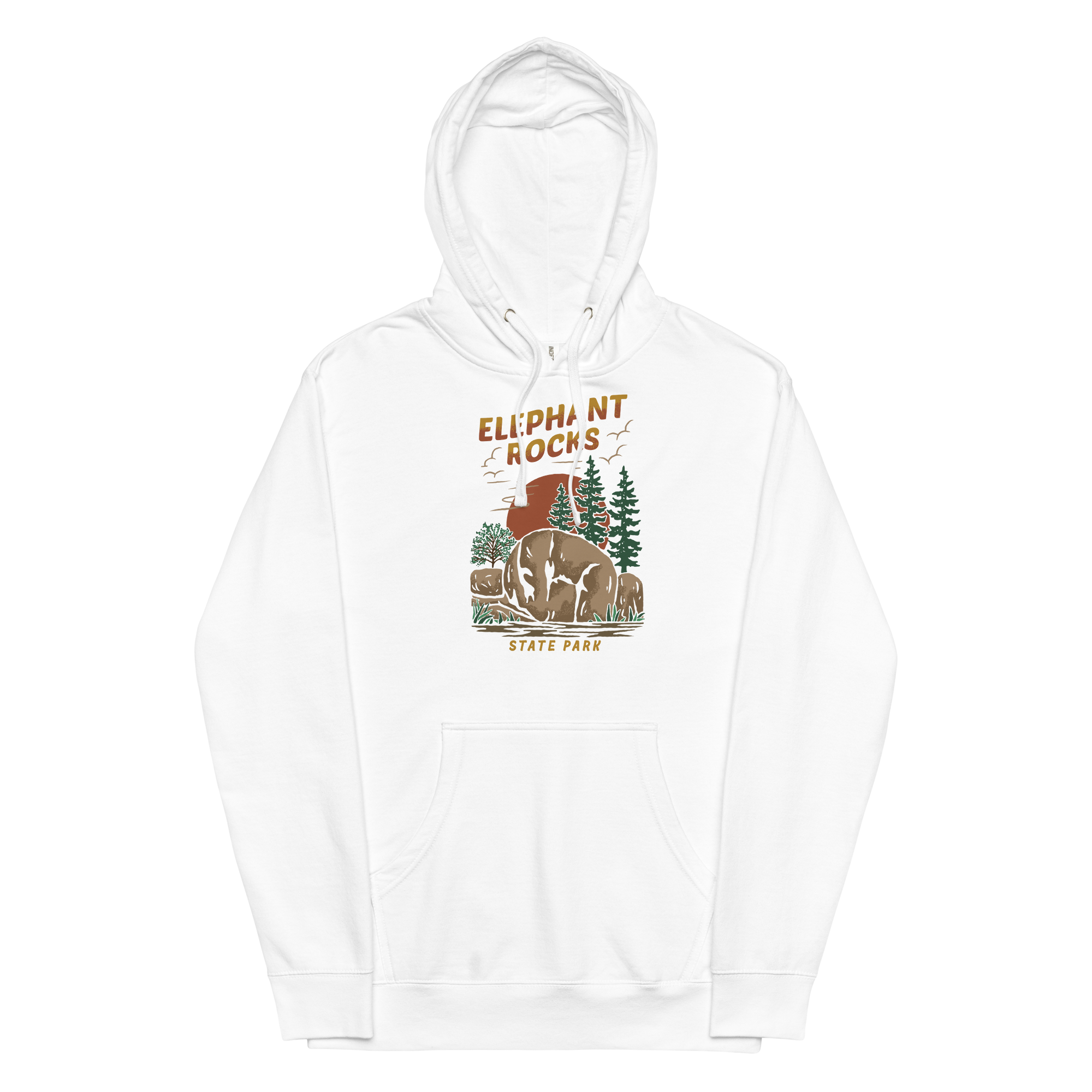 Elephant Rocks State Park Pullover Hoodie