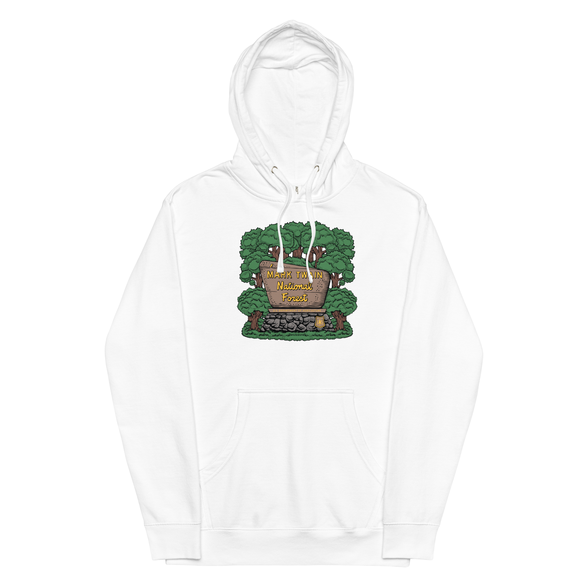 Mark Twain National Forest Black Hoodie
