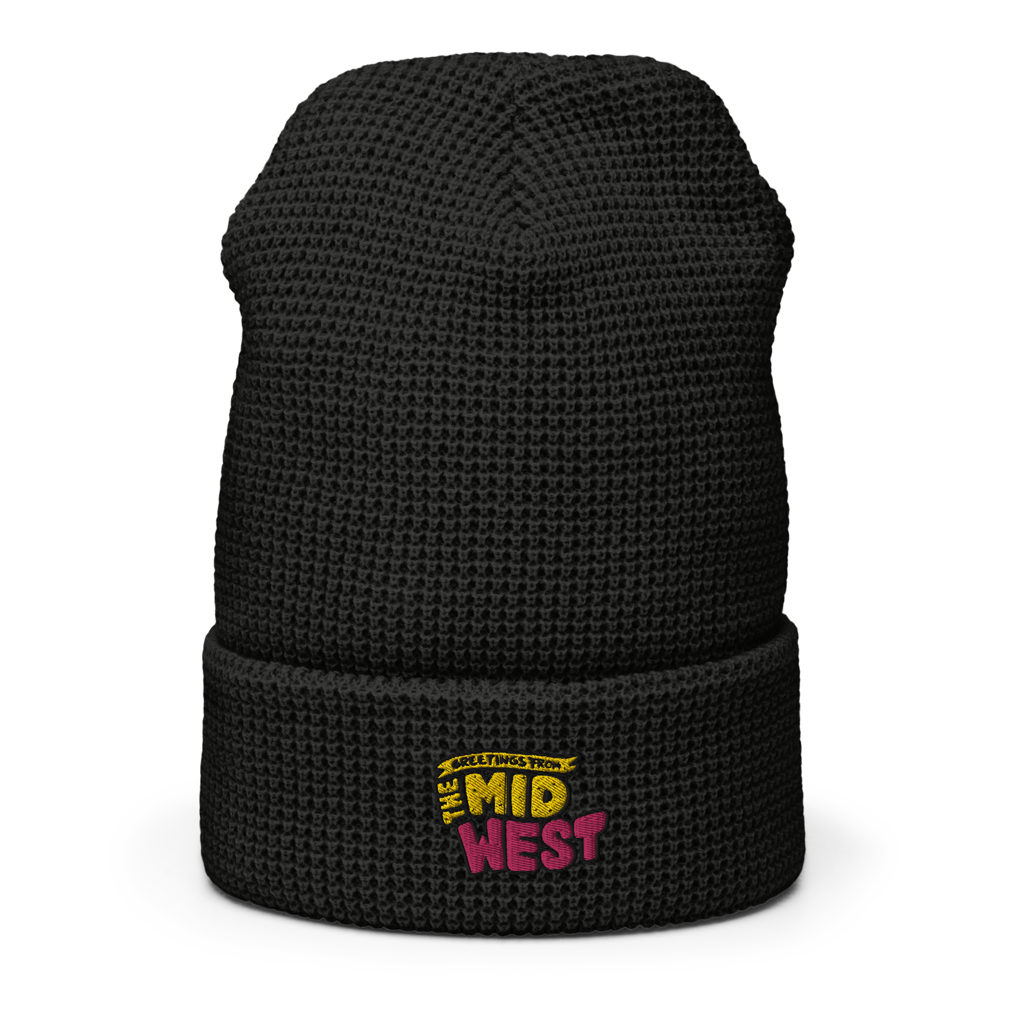Midwest Waffle Beanie V2