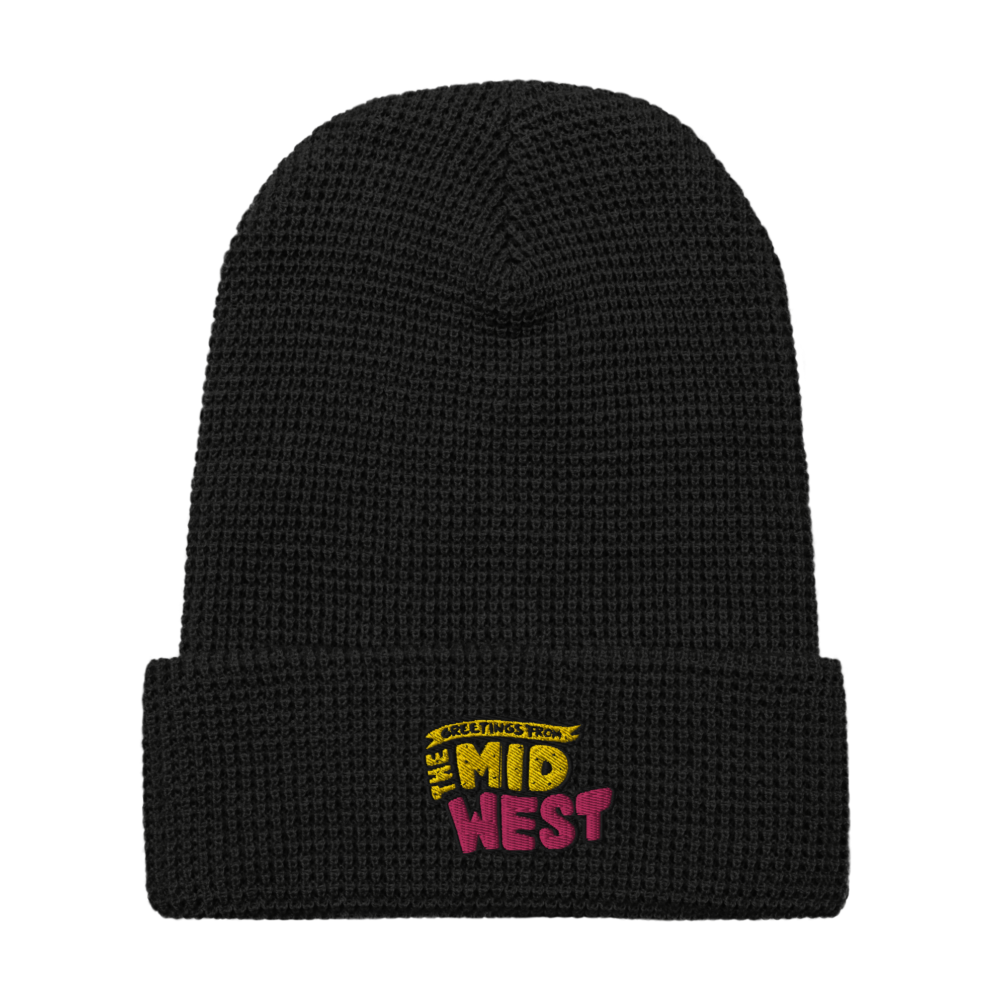 Midwest Waffle Beanie V2