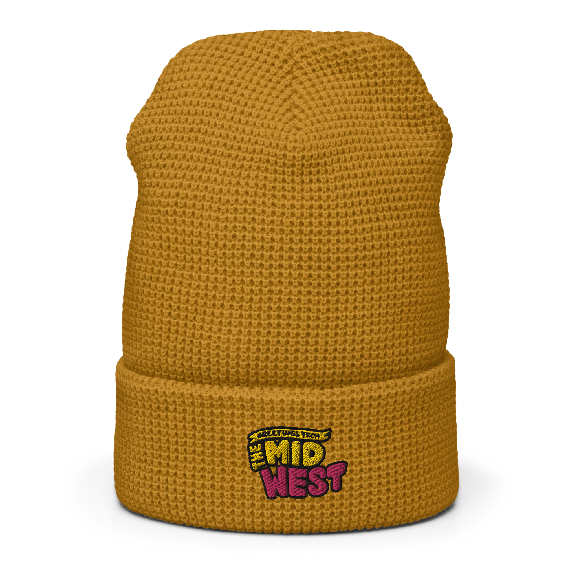 Midwest Waffle Beanie V2