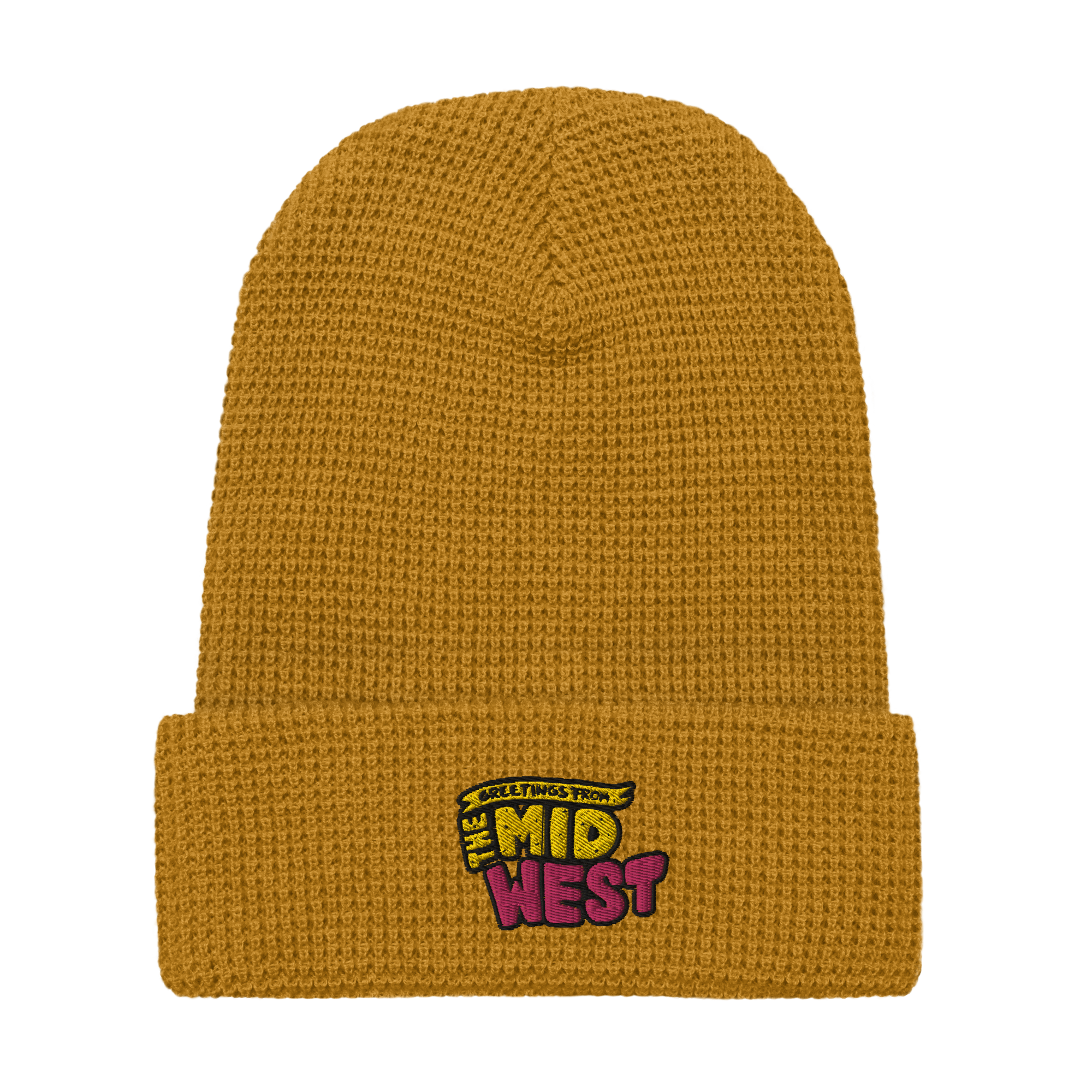 Midwest Waffle Beanie V2