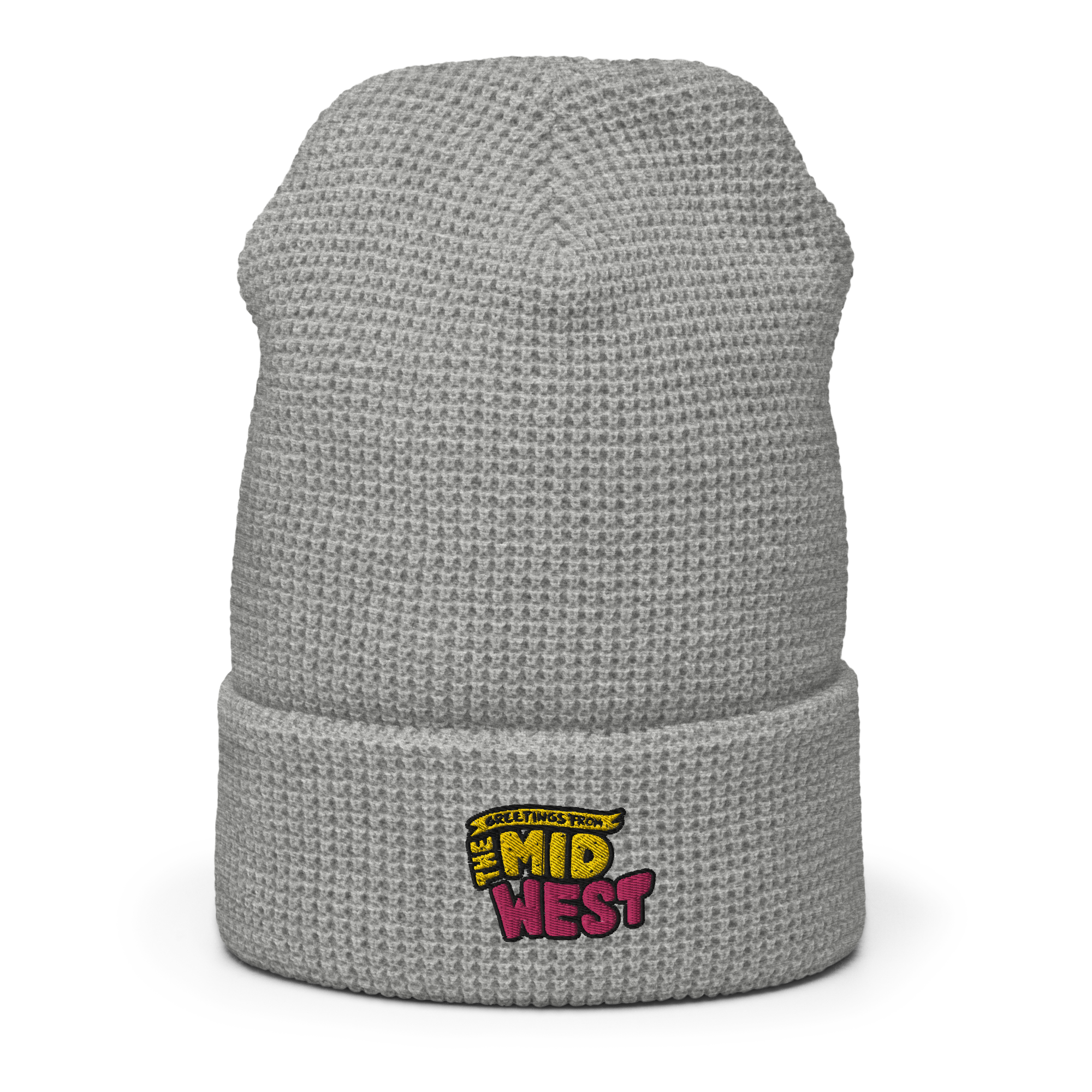 Midwest Waffle Beanie V2
