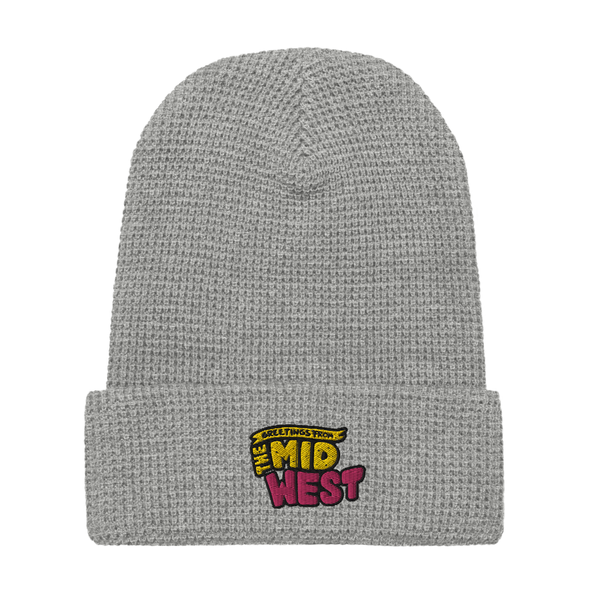 Midwest Waffle Beanie V2