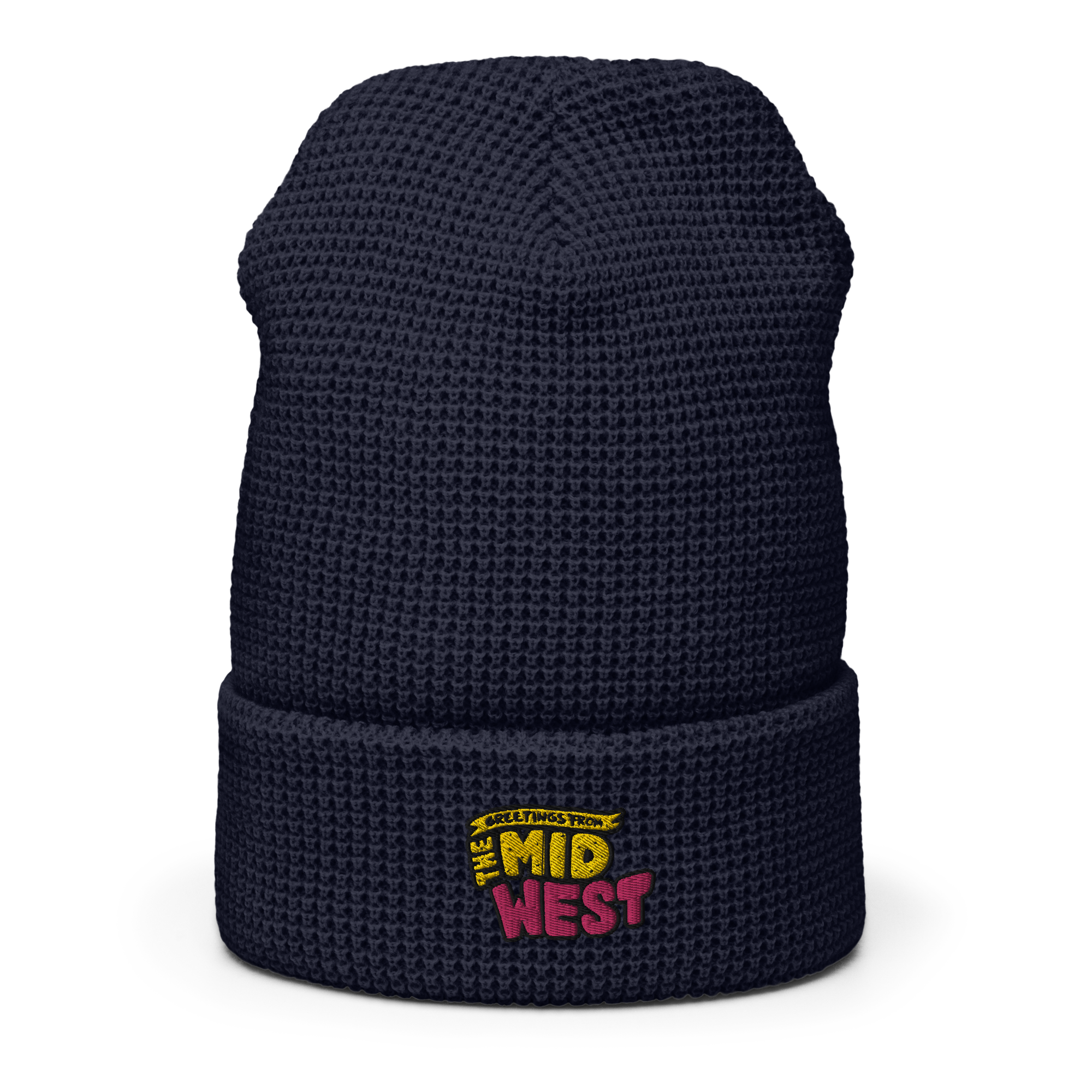 Midwest Waffle Beanie V2