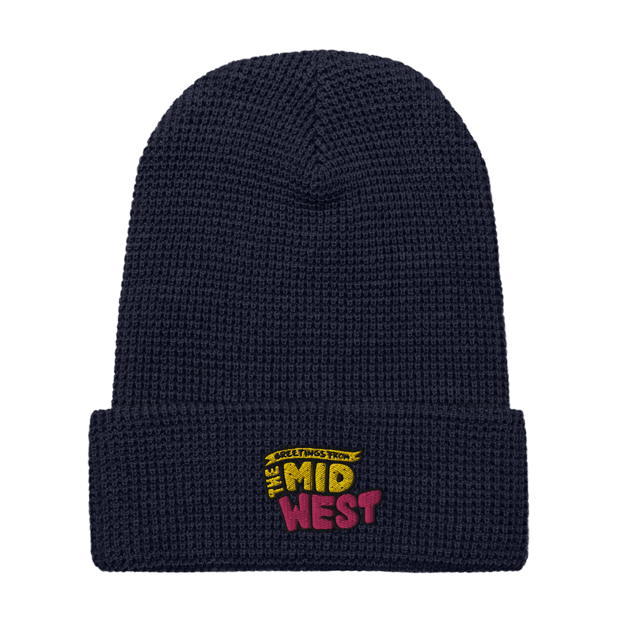 Midwest Waffle Beanie V2
