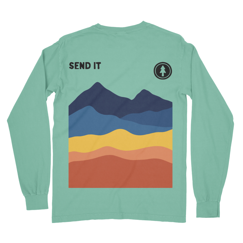 Send It Long Sleeve T Shirt (Island Reef) – Ope Outdoors