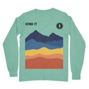 Send It Long Sleeve T Shirt (Island Reef)