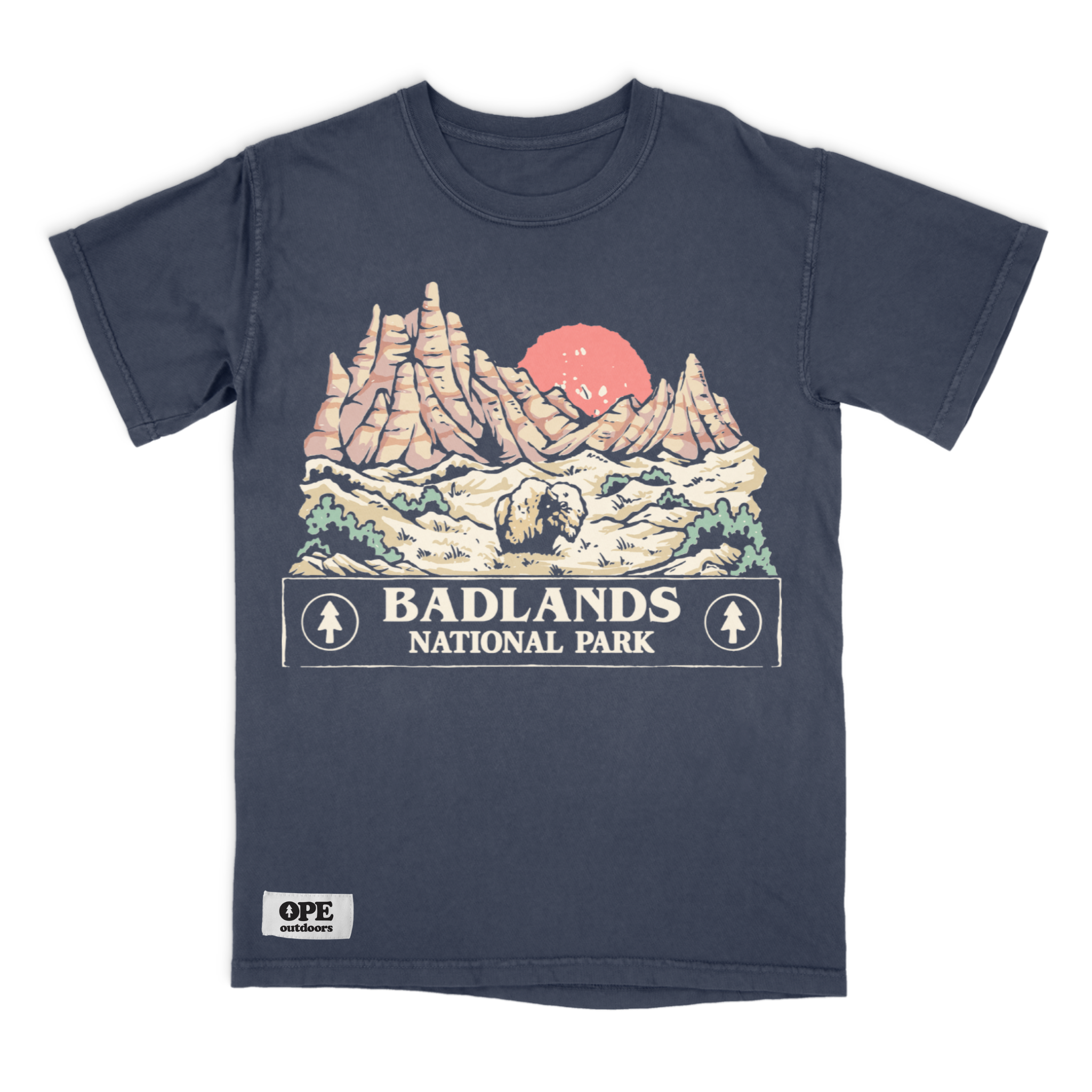 Badlands National Park T Shirt