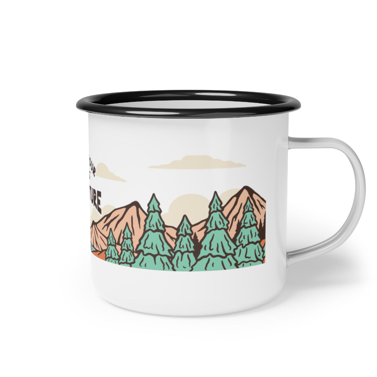 Enamel Camp Cup
